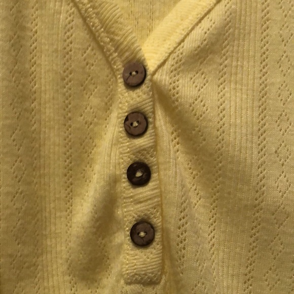 La Miel Yellow Tank Top size womens small - Picture 3 of 5